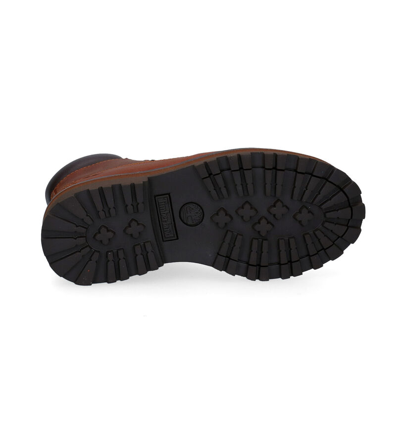 Timberland Courma Kid 6 inch Bottines en Marron pour filles, garçons (329077) - pour semelles orthopédiques