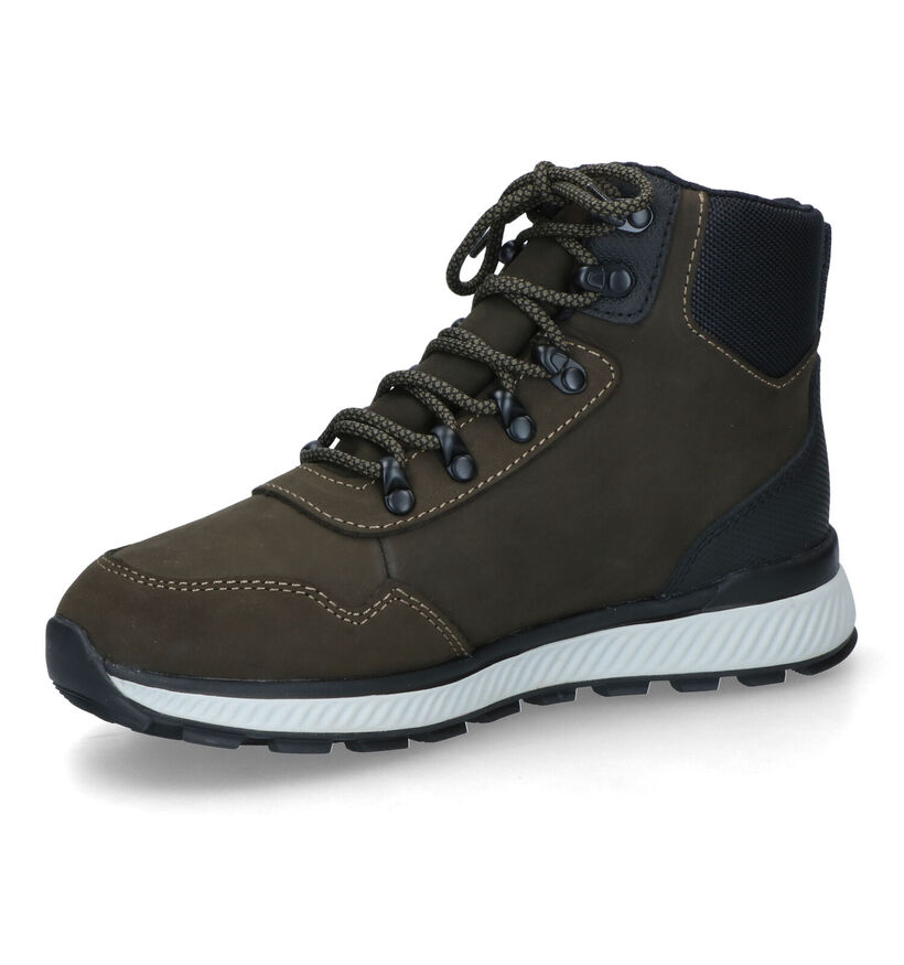 Safety Jogger Adventure Street Kaki Wandelschoenen voor dames (326997) - geschikt voor steunzolen