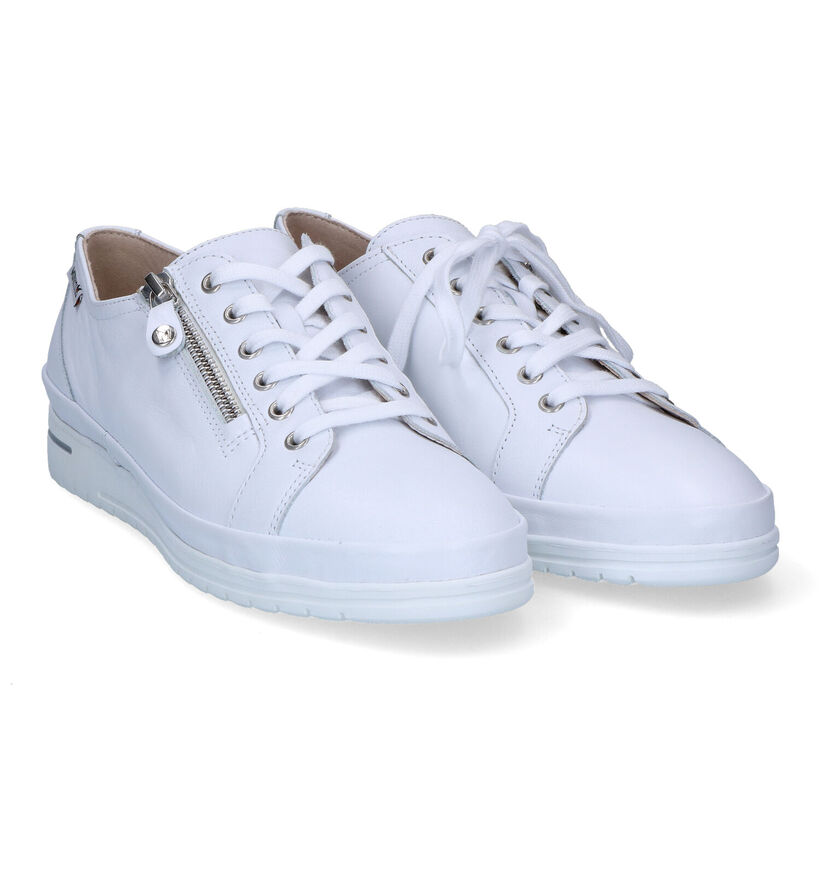 Mephisto June Chaussures à lacets en Blanc pour femmes (306942) - pour semelles orthopédiques