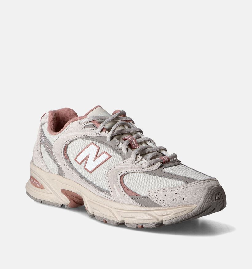 New Balance 530 Baskets en Beige pour femmes (349728) - pour semelles orthopédiques