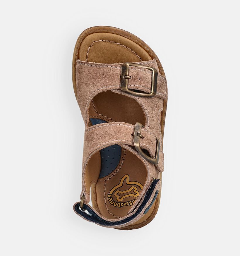 STONES and BONES Dardo Sandales en Marron pour gar&ccedil;ons (373067)