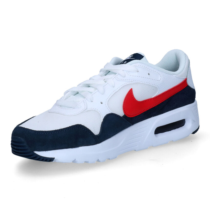 Nike Air Max SC Baskets en Blanc pour hommes (312165) - pour semelles orthopédiques