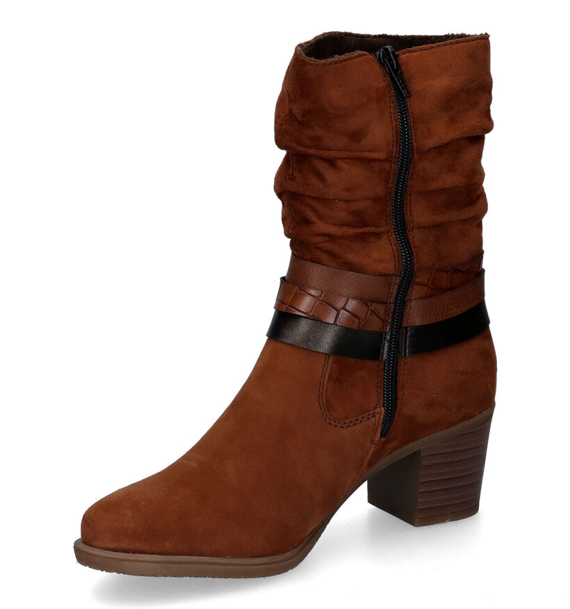 Rieker Bottes courtes en Cognac pour femmes (297938)