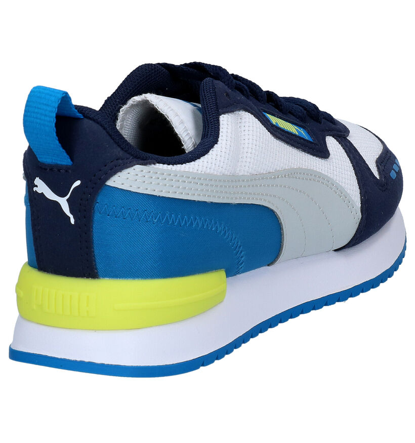 Puma R78 Baskets en Blanc/Noir en simili cuir (301343)