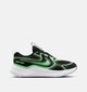 Nike Cosmic Runner Baskets basses en Noir/Vert pour gar&ccedil;ons (377297)