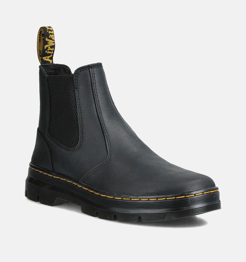 Dr. Martens Embury Leather Bottines Chelsea en Noir pour hommes (360176) - pour semelles orthopédiques
