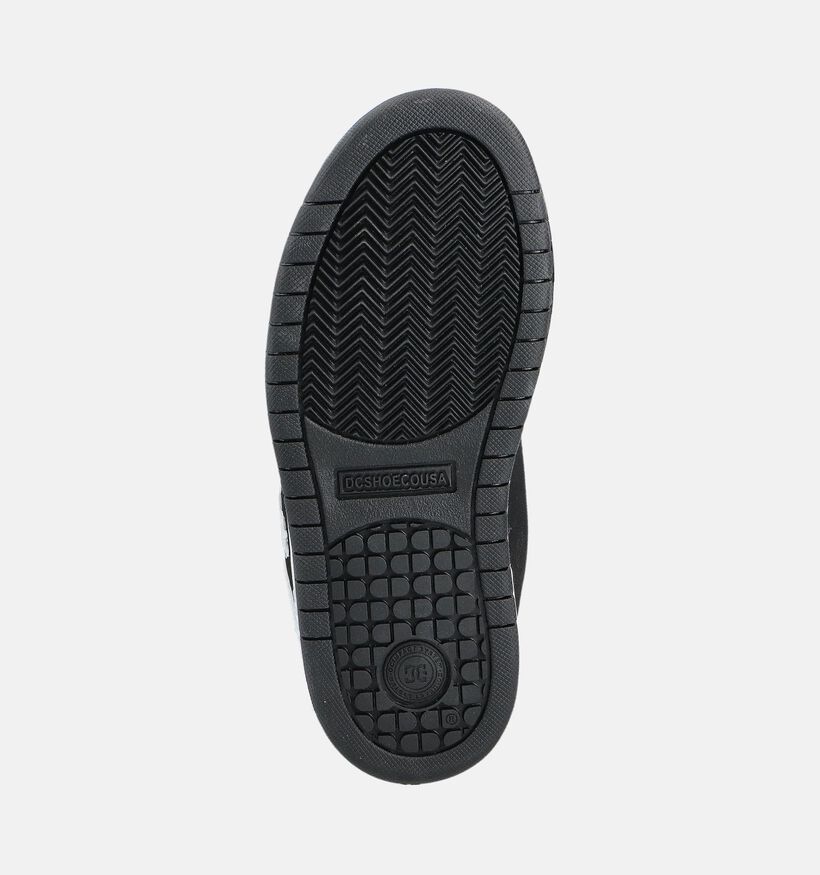 DC Shoes Court Graffik Baskets basses en Noir pour garçons (360788) - pour semelles orthopédiques