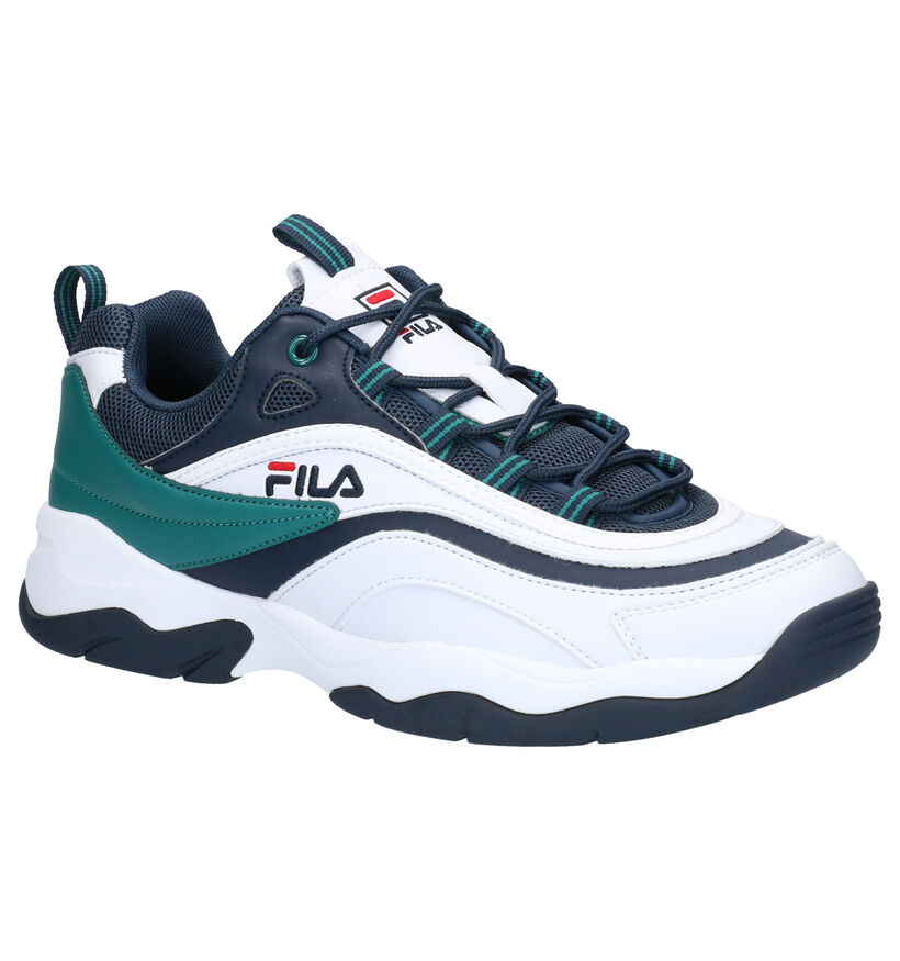 Fila Ray Witte Sneakers in kunstleer (253536)