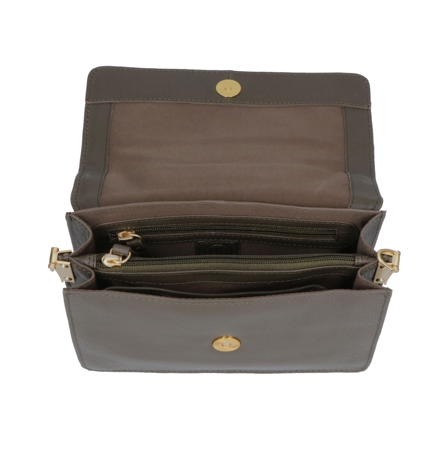Hampton Bays Kaki Crossbody Tas Dames Crossbody tassen Online