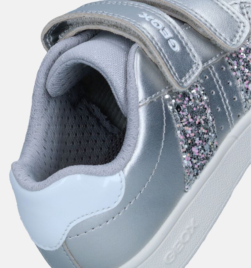 Geox Eclyper Zilveren Sneakers voor meisjes (339676) - geschikt voor steunzolen
