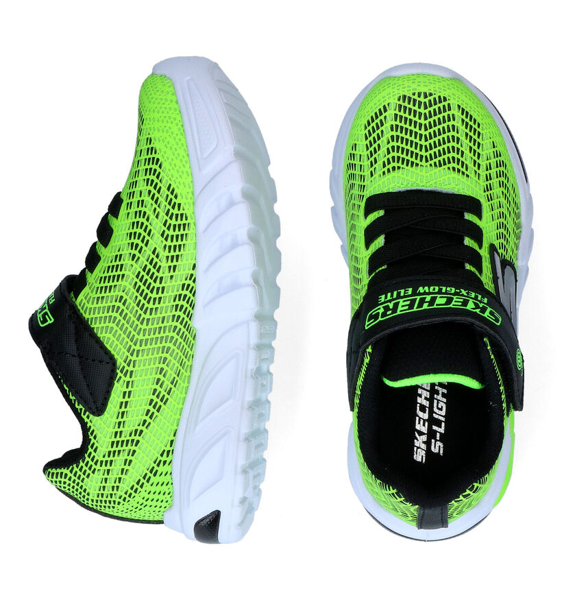 Skechers Glow Zwarte Sneakers voor jongens (312704)