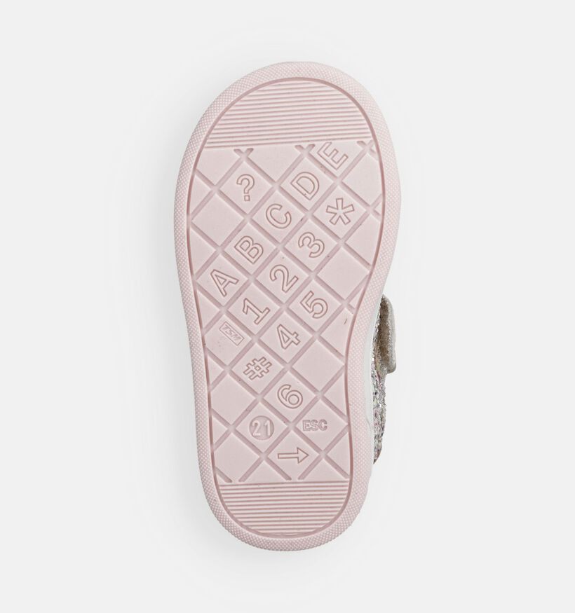 FR by Romagnoli Baskets pour b&eacute;b&eacute; en Rose pour filles (372135) - pour semelles orthop&eacute;diques