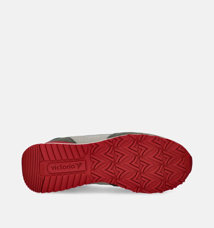 Victoria Kaki Veterschoenen voor heren (346507) - geschikt voor steunzolen