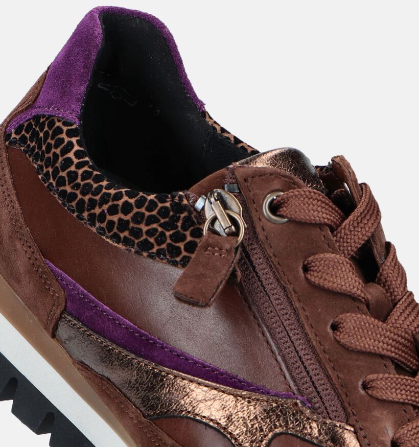 Gabor OptiFit Baskets en Bleu pour femmes (344770) - pour semelles orthop&eacute;diques