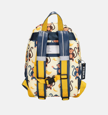 ZEBRA Rugzakken Wit/Geel/Blauw