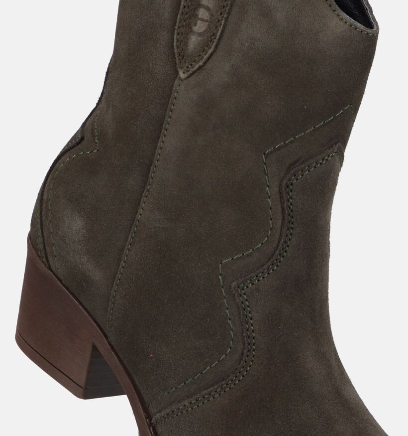 Tamaris Groene Cowboy boots voor dames (333105)