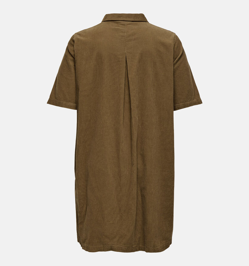 ONLY Carmakoma Bruine Hemdjurk voor dames (371846)