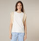 Deeluxe Original Dayna Witte T-shirt Franjes voor dames (369787)