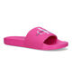 Calvin Klein Slide Monogram Roze Badslippers voor dames (321033)