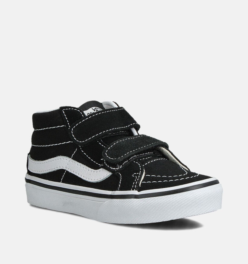 Vans SK8 Mid Reissue Baskets en Noir pour garçons, filles (361028)