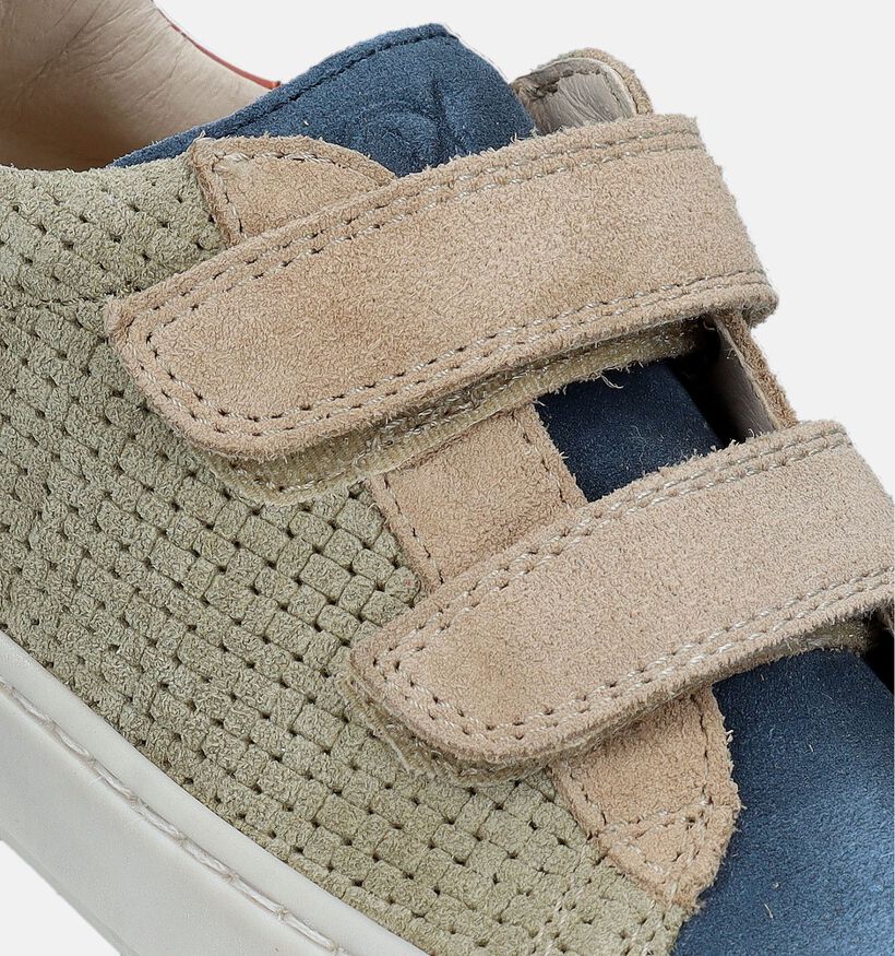 Naturino Eindhoven VL Chaussures à velcro en Brun pour garçons (339283) - pour semelles orthopédiques