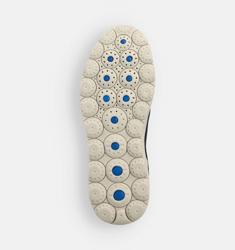 Geox Blauwe Veterschoenen voor heren (370527) - geschikt voor steunzolen
