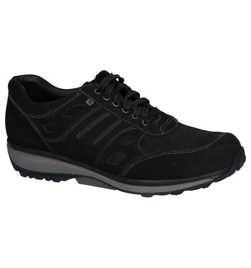Xsensible Chaussures confort en Noir en nubuck (261138)