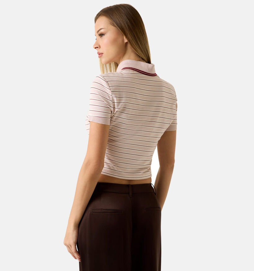 Guess Polo Lichtroze T-shirt voor dames (375889)