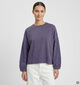 Desires Taianna Oversized Blauwe Sweater voor dames (379178)