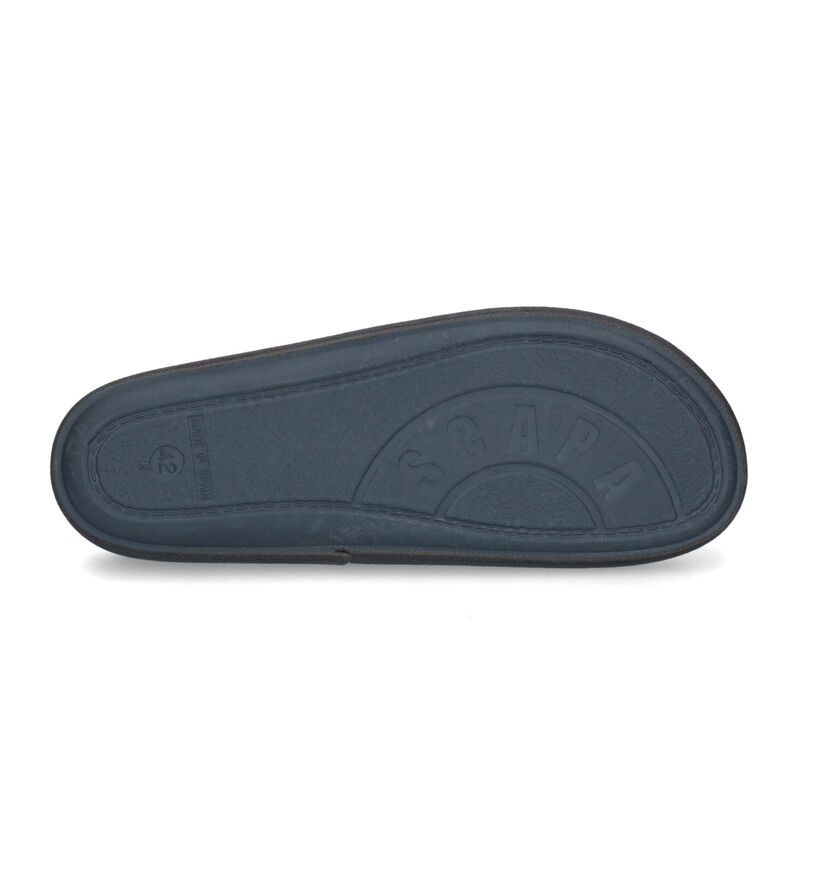 Scapa Pantoufles ouvertes en Gris pour hommes (333506)