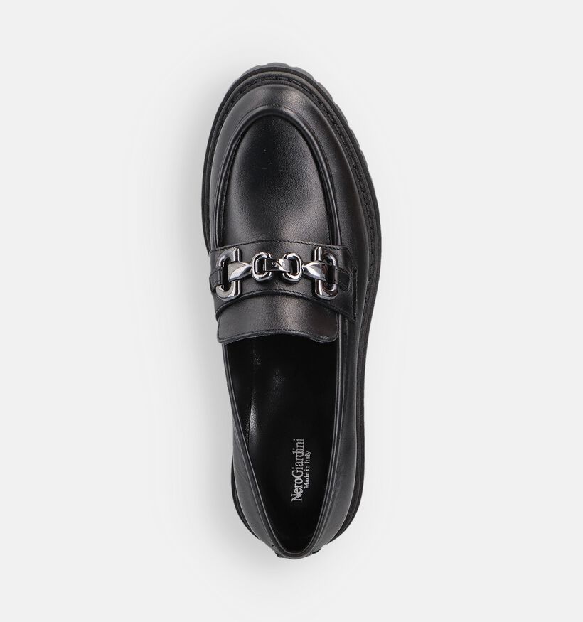 NeroGiardini Zwarte Mocassins Gesp voor dames (361709)