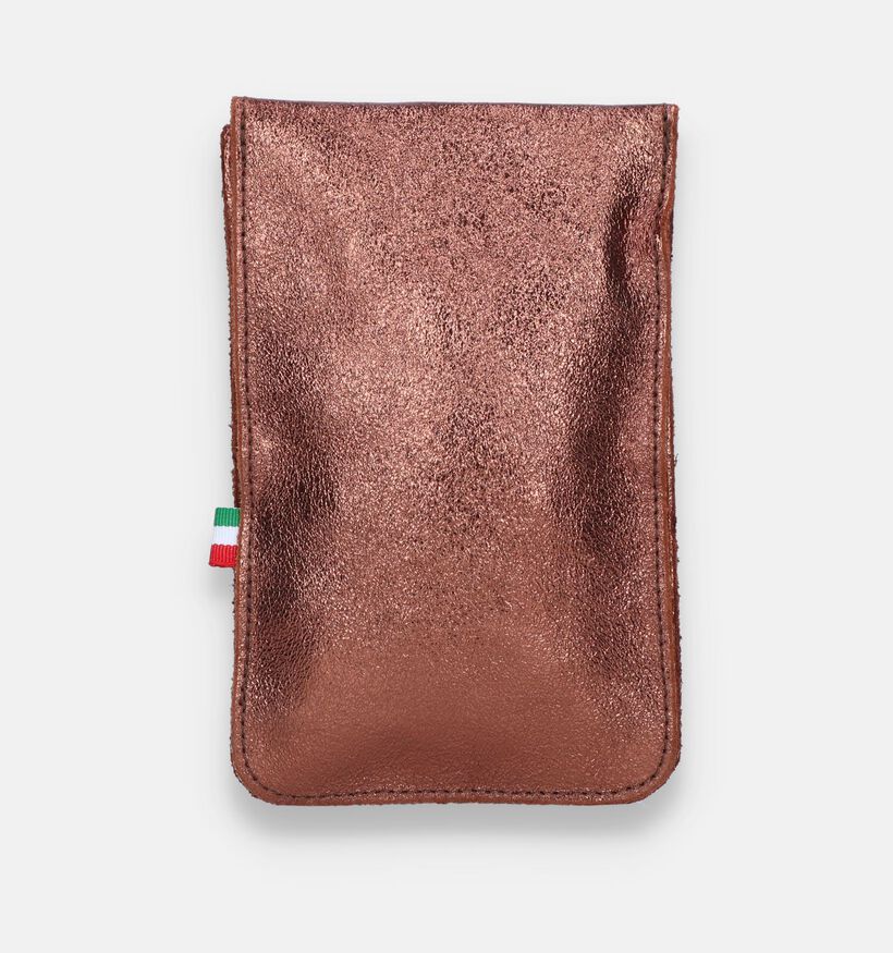 Time Mode Jin Pochette pour téléphone en Marron pour femmes (337420)