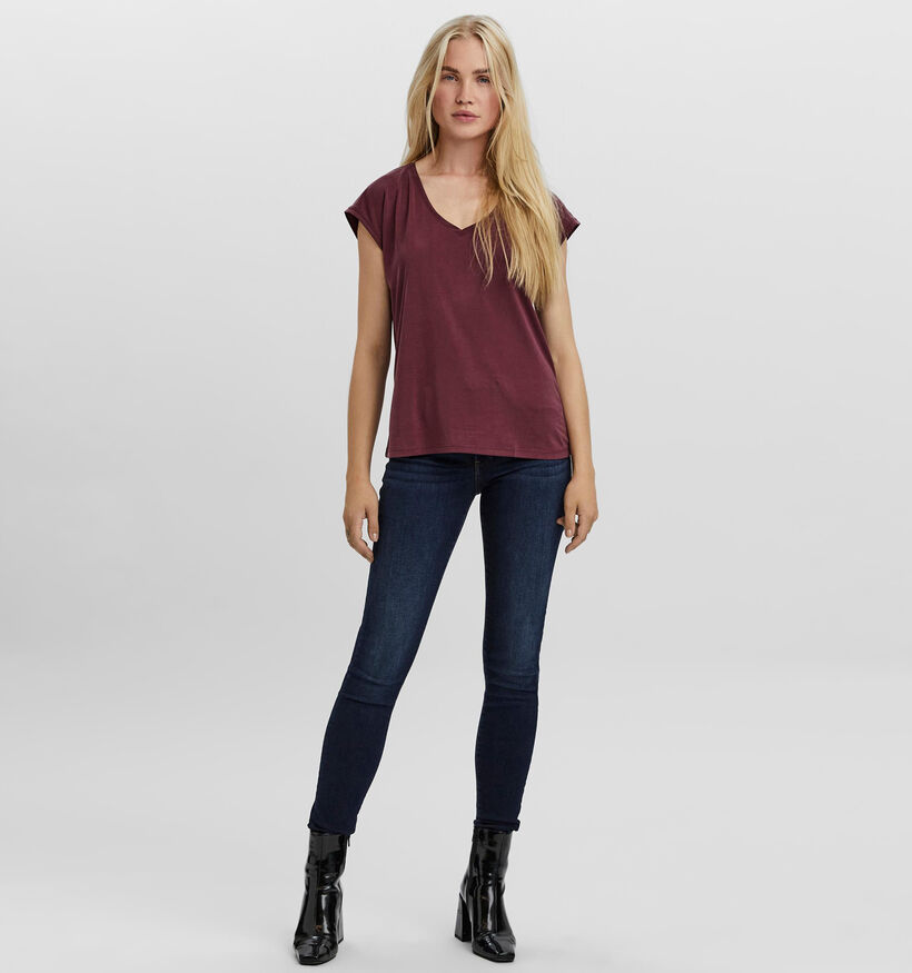 Vero Moda Filli SS Blauwe T-shirt (323812)