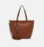 Tamaris Marike Cognac Shopper Met Rits voor dames (331000)