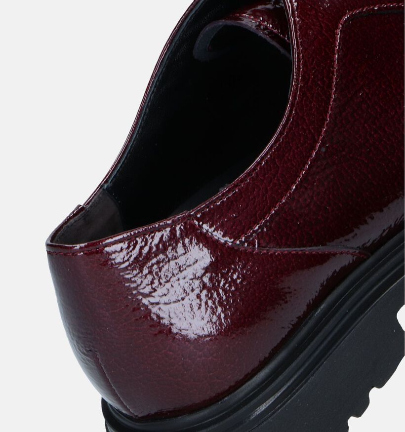 Gabor OptiFit Chaussures à lacets en Bordeaux pour femmes (344785) - pour semelles orthopédiques