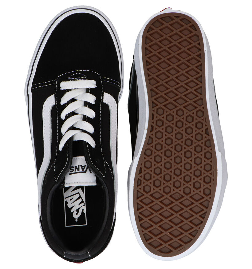 Vans Ward Baskets en Noir pour garçons (312307)