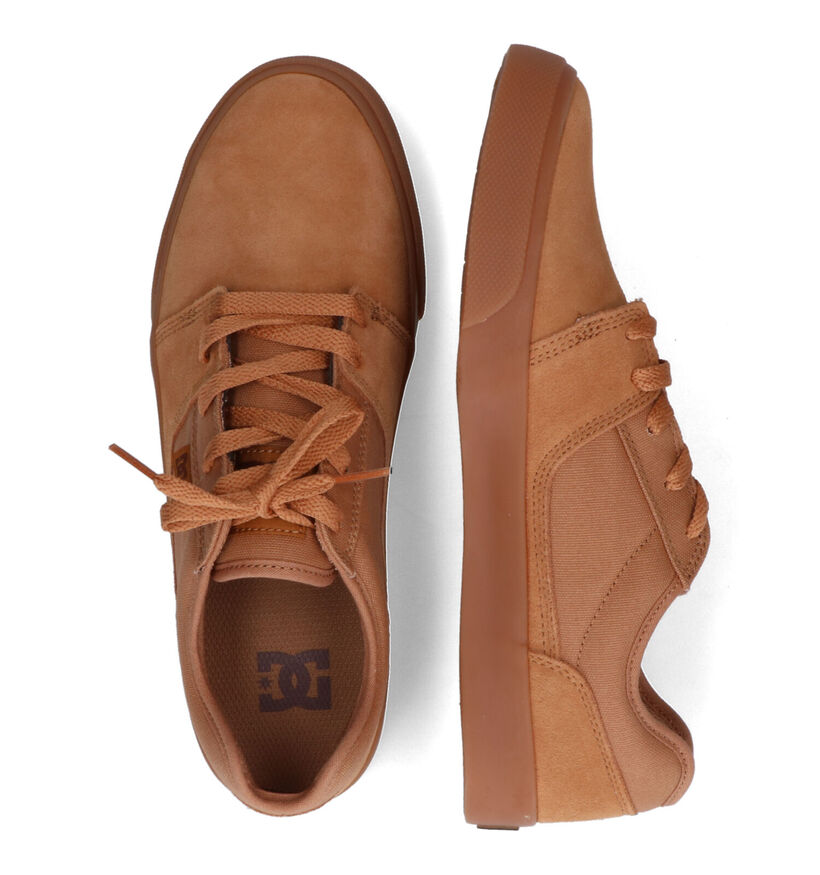 DC Shoes Tonik Baskets de skate en Bleu pour hommes (335159) - pour semelles orthopédiques