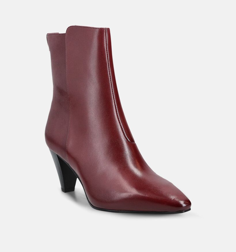 Tamaris Bordeaux Enkellaarzen voor dames (365040)