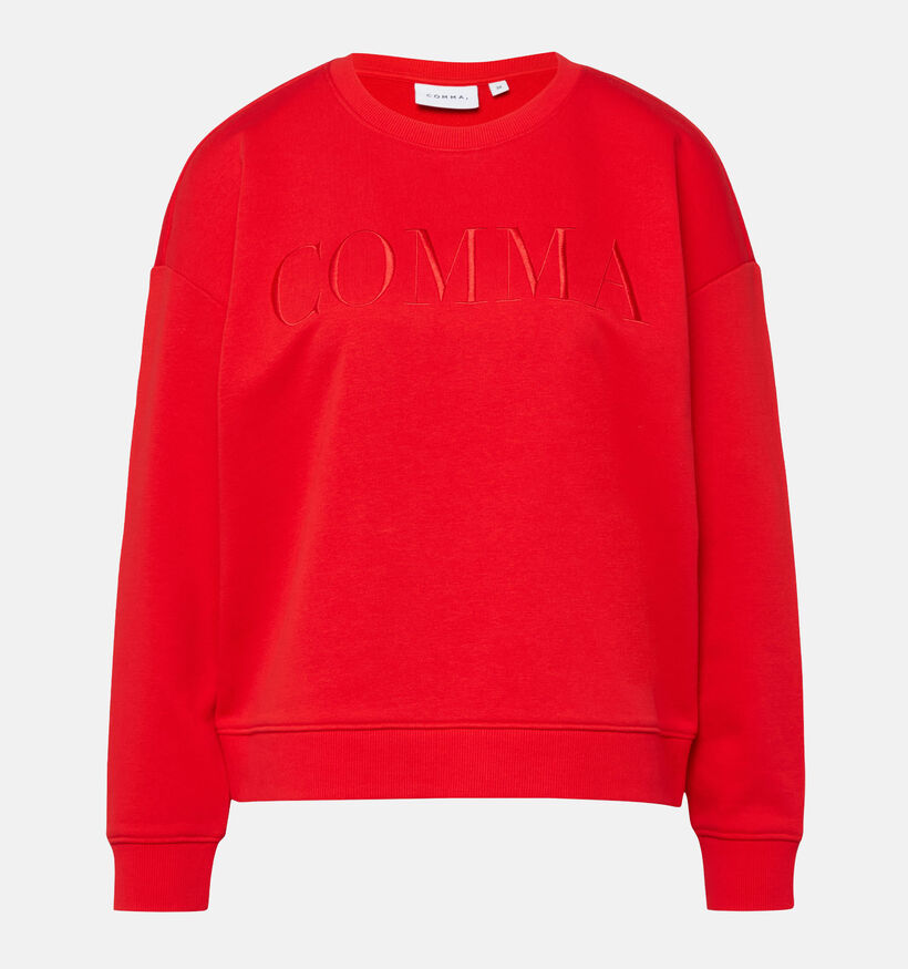 comma Rode Sweater voor dames (372202)