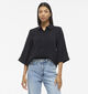 Vila Hula 3/4 Shirt Zwarte Hemd voor dames (368061)
