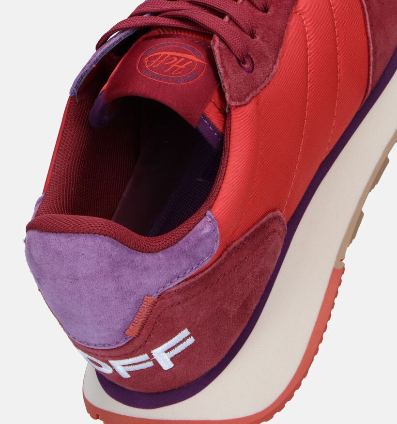 HOFF Track & Field Naxos Rode Sneakers voor dames (343709) - geschikt voor steunzolen