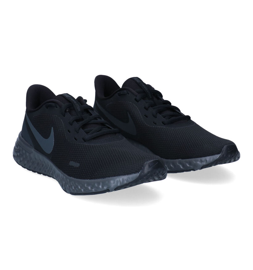 Nike Revolution 5 Grijze Sneakers in kunststof (290988)