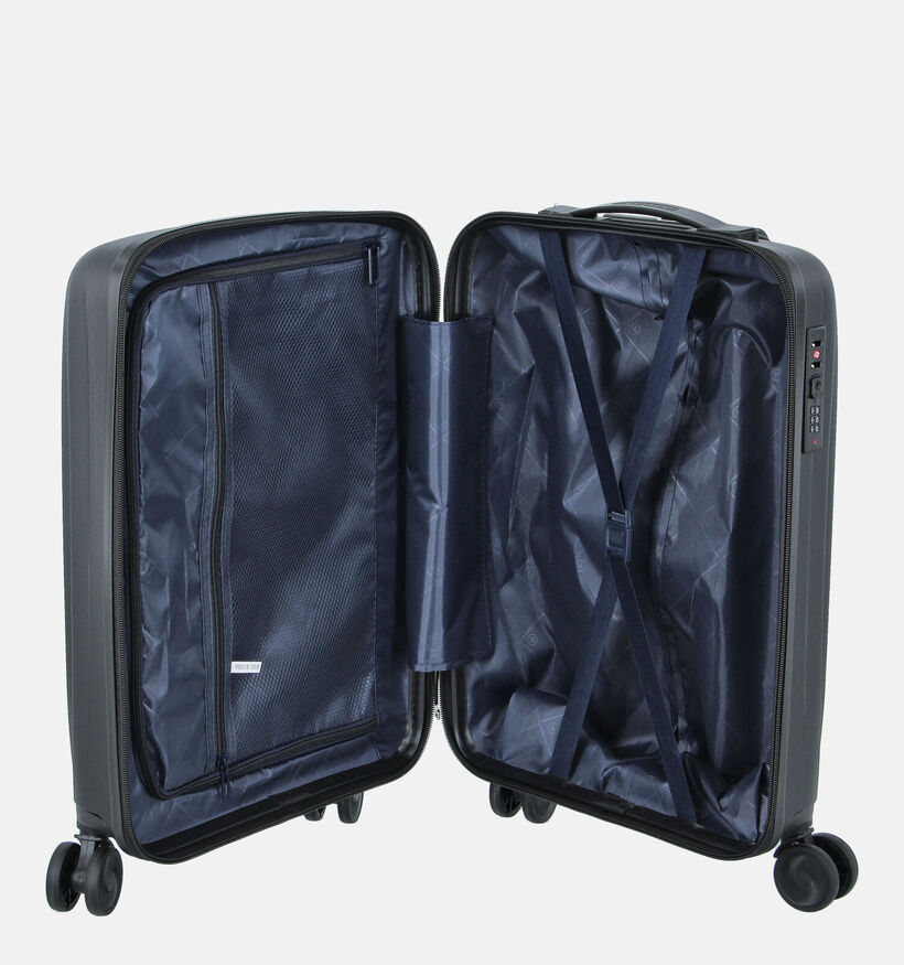 Love To Travel Zwarte Reiskoffer Handbagage voor dames, heren (365821)