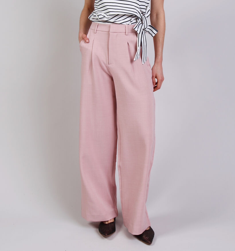 Sisters Point Pantalons classiques en Rose pour femmes (377823)