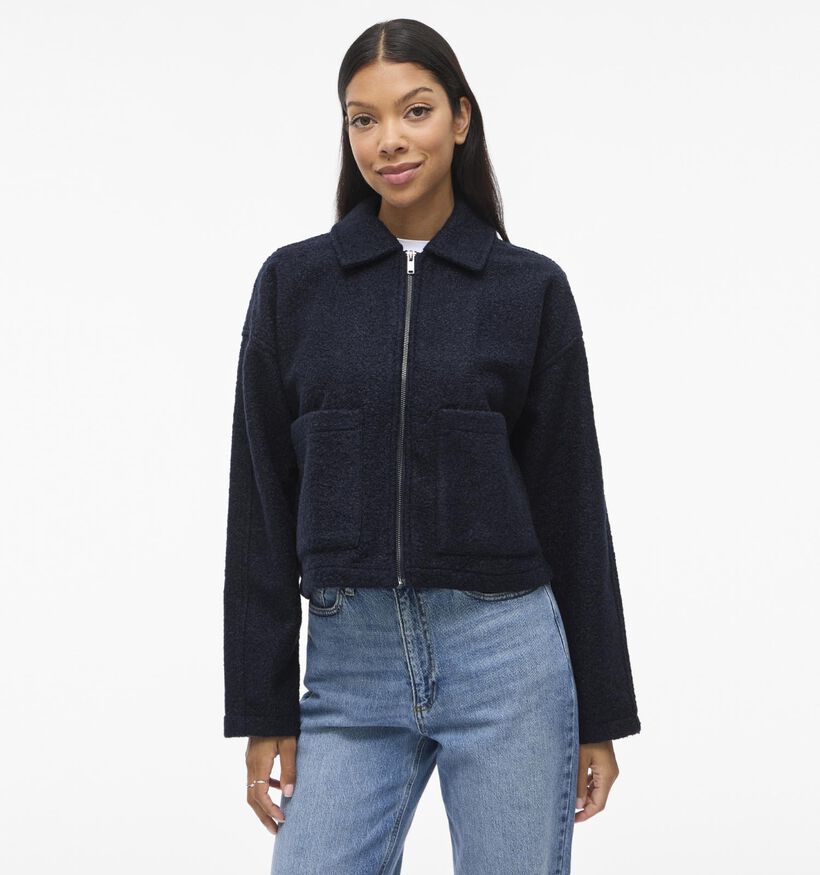 Vila Vijadas Donkerblauwe Korte Jas voor dames (364064)
