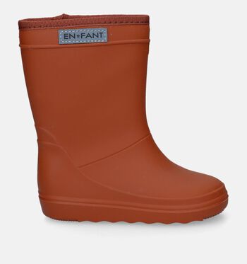 Bottes de pluie cognac