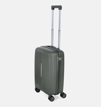 Love To Travel Reiskoffers Zwart/Taupe/Rood/Groen
