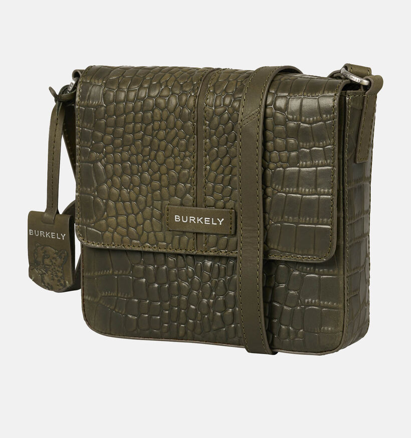 Burkely Colbie Sac porté croisé en Vert Kaki pour femmes (347976)