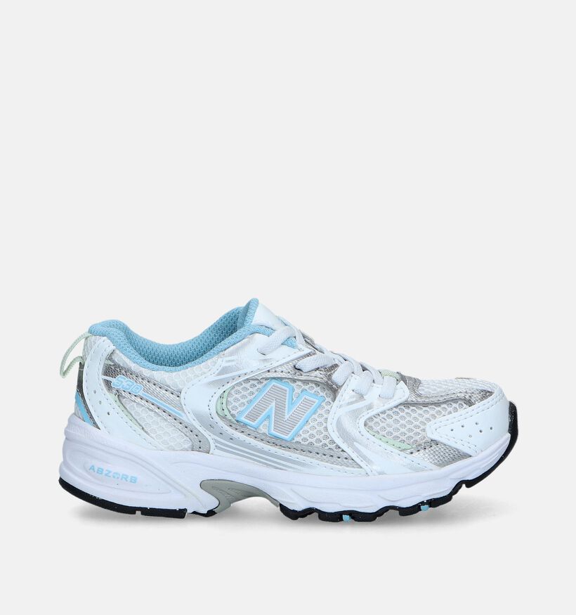 New Balance 530 Baskets basses en Blanc pour garçons, filles (353445) - pour semelles orthopédiques