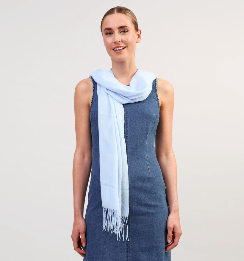 Via Limone Lichtblauwe Sjaal voor dames (361854)